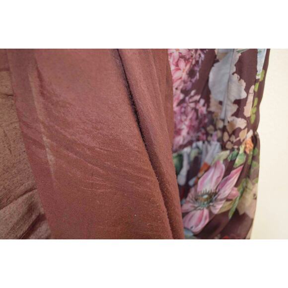 Anthropologie Geisha Designs Isabella Dress Womens 4 Fairy Whimsical Brown - Picture 5 of 8